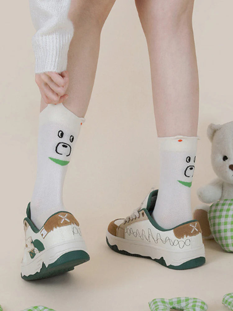 Cute Cartoon Bear Socks J838908