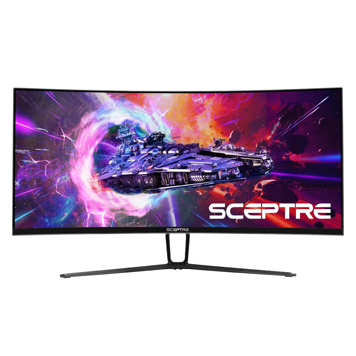 35" UltraWide Curved QHD Monitor 3440 x 1440p 120Hz HDR400 Built-in Speakers X40911