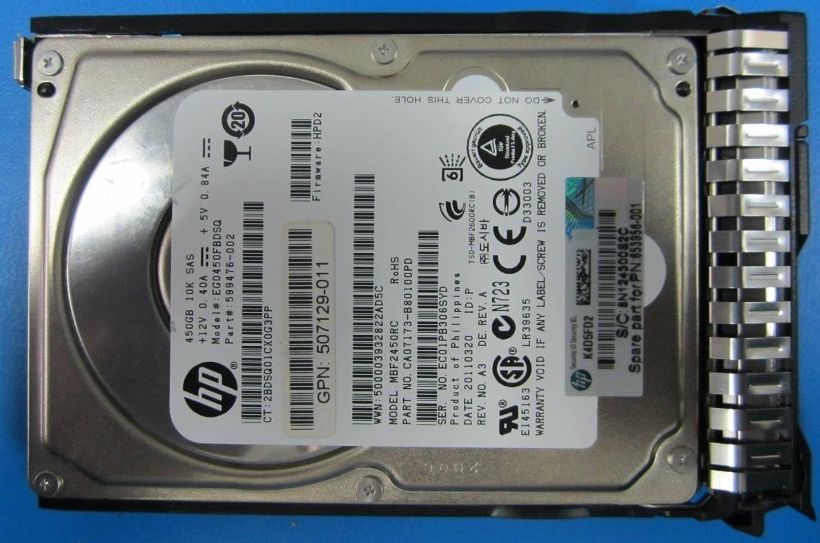 450GB 10,000 RPM SAS Hard Drive N974