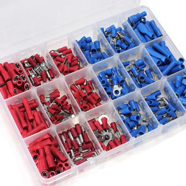 360pcs Insulated Crimp Terminals Wire Connectors Assorted Kit B90107