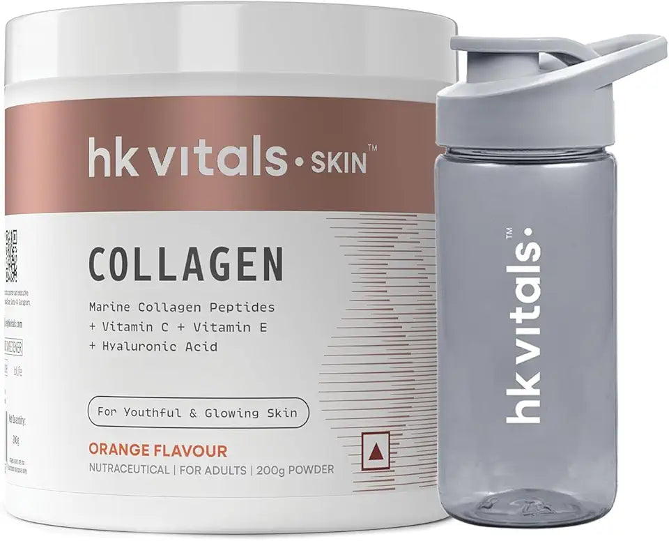 Marine Collagen Supplement 200g & Sipper Bottle 300ml Combo Pack Y4498