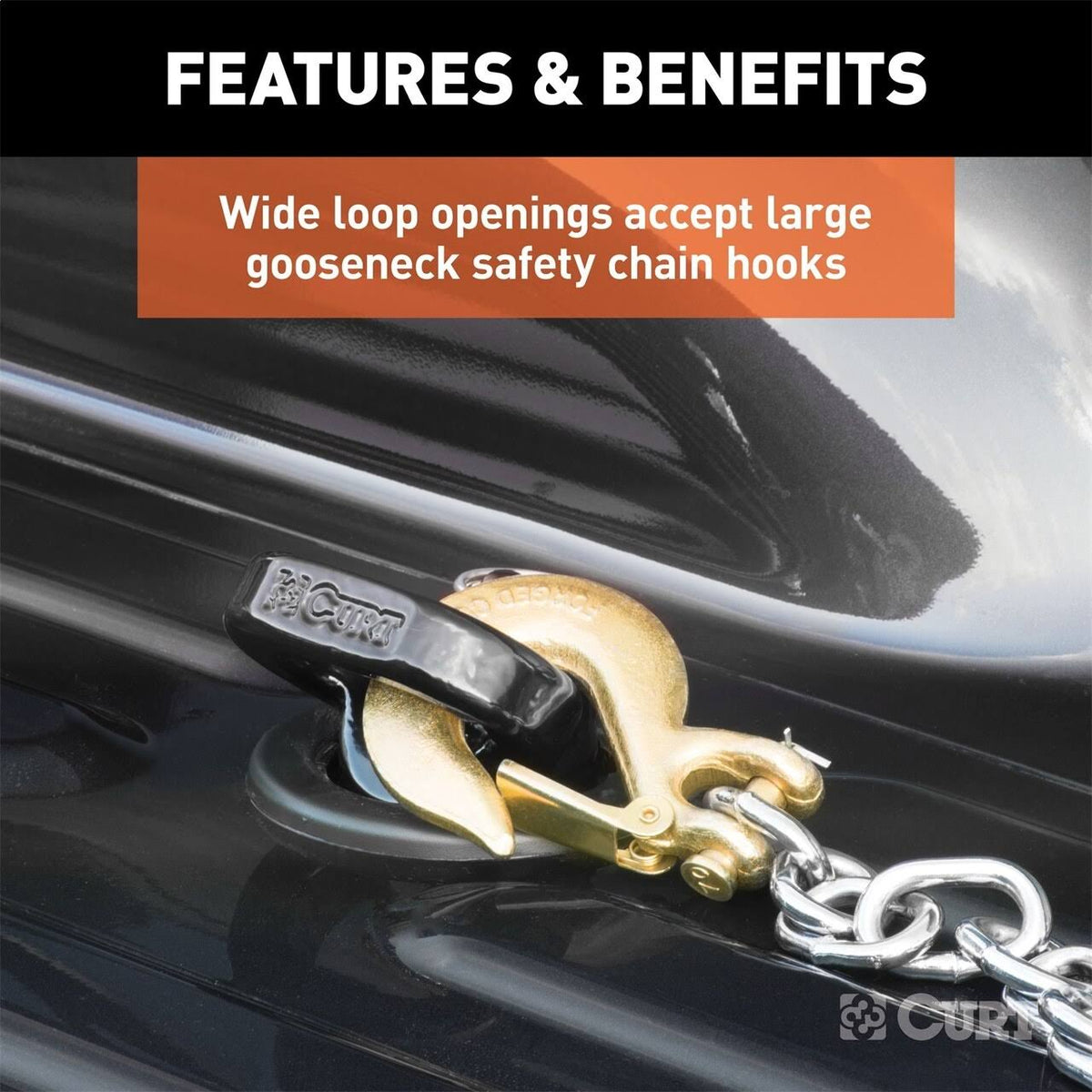 Gooseneck Safety Chain Anchors I443888