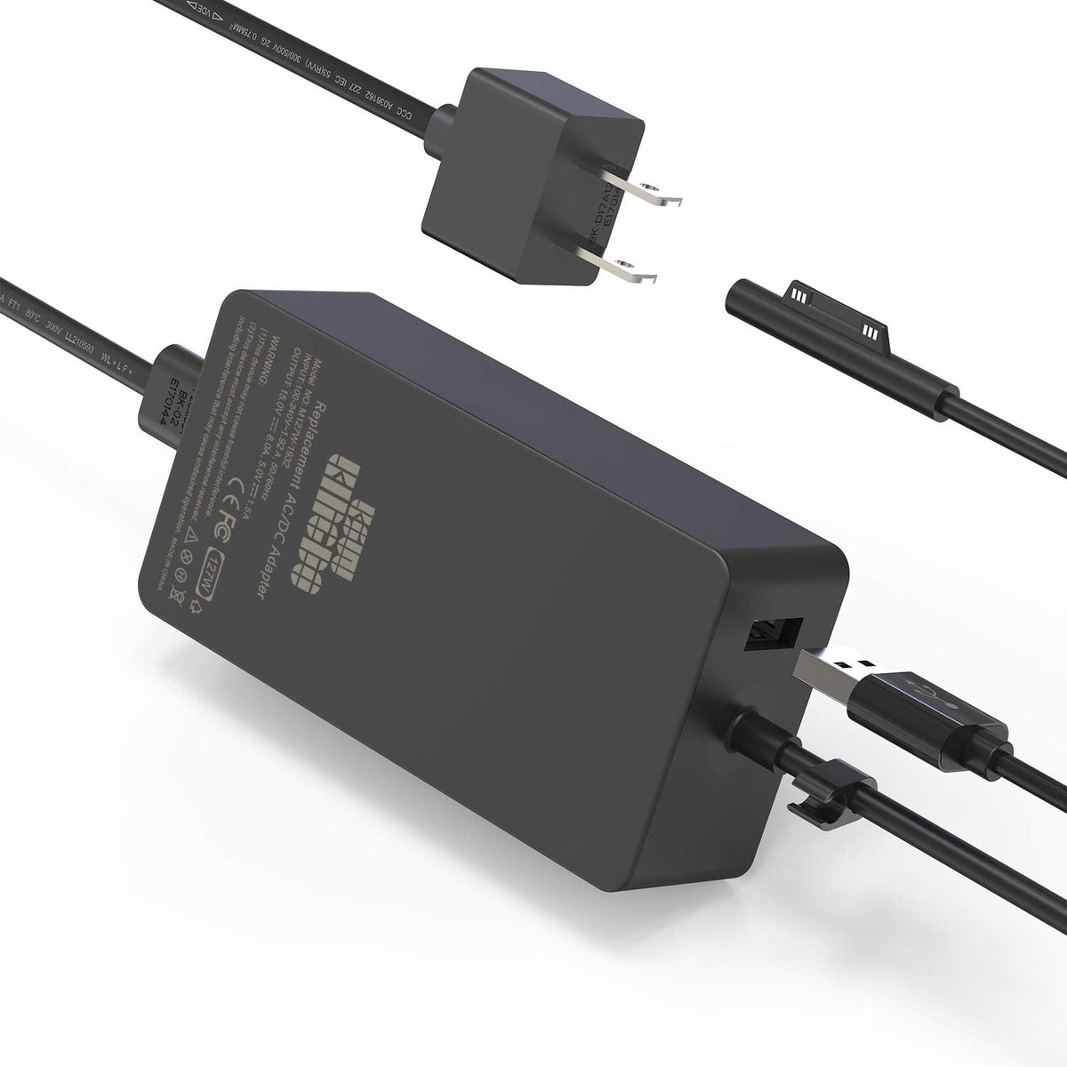 127W 15V 8A Power Adapter with Carrying Case Pack of 2 C9269