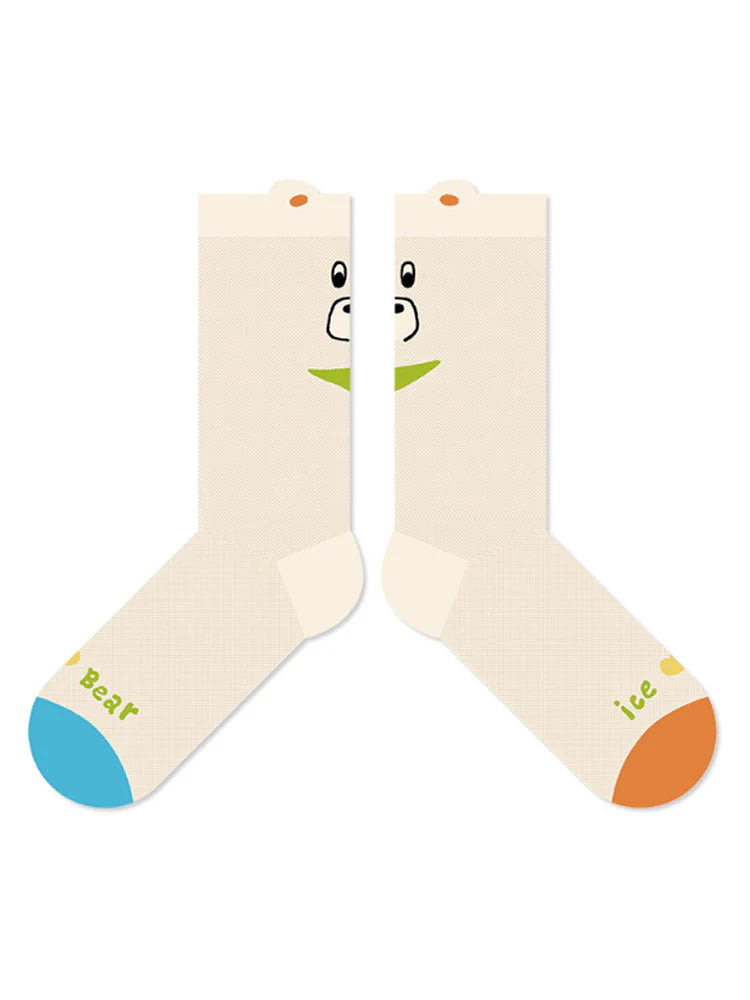 Cute Cartoon Bear Socks J838908