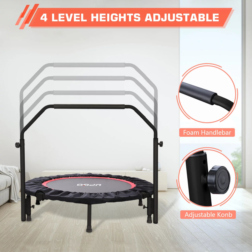 40 Foldable Trampoline with Adjustable Foam Handle E358