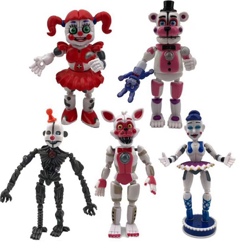17Pcs Movable Action Figures B614