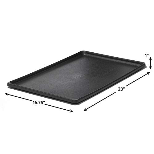 Black Plastic Replacement Pan for 42-inch Dog Crate U8990
