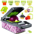 Vegetable Chopper Mandoline Slicer Food Dicer with Container G2947