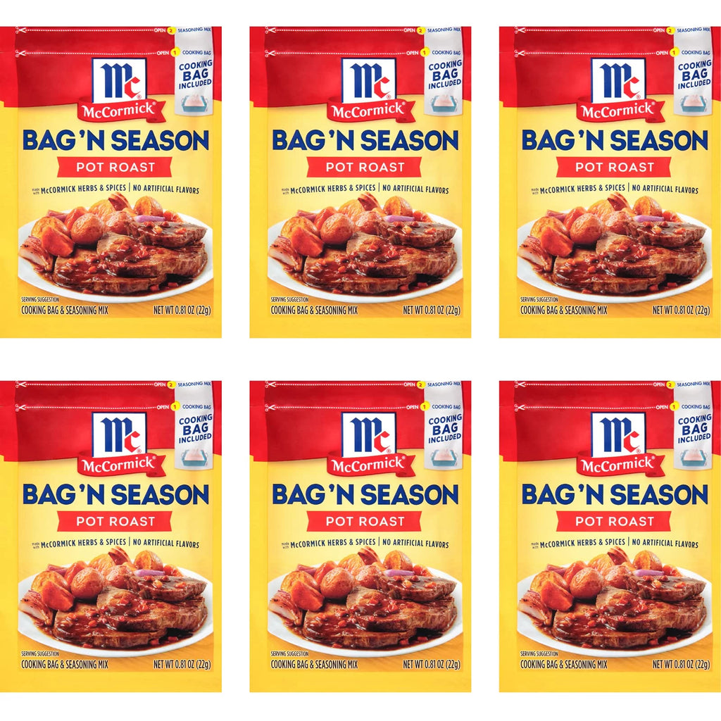 0.81 Oz Pot Roast Seasoning Bag 6 Pk D293