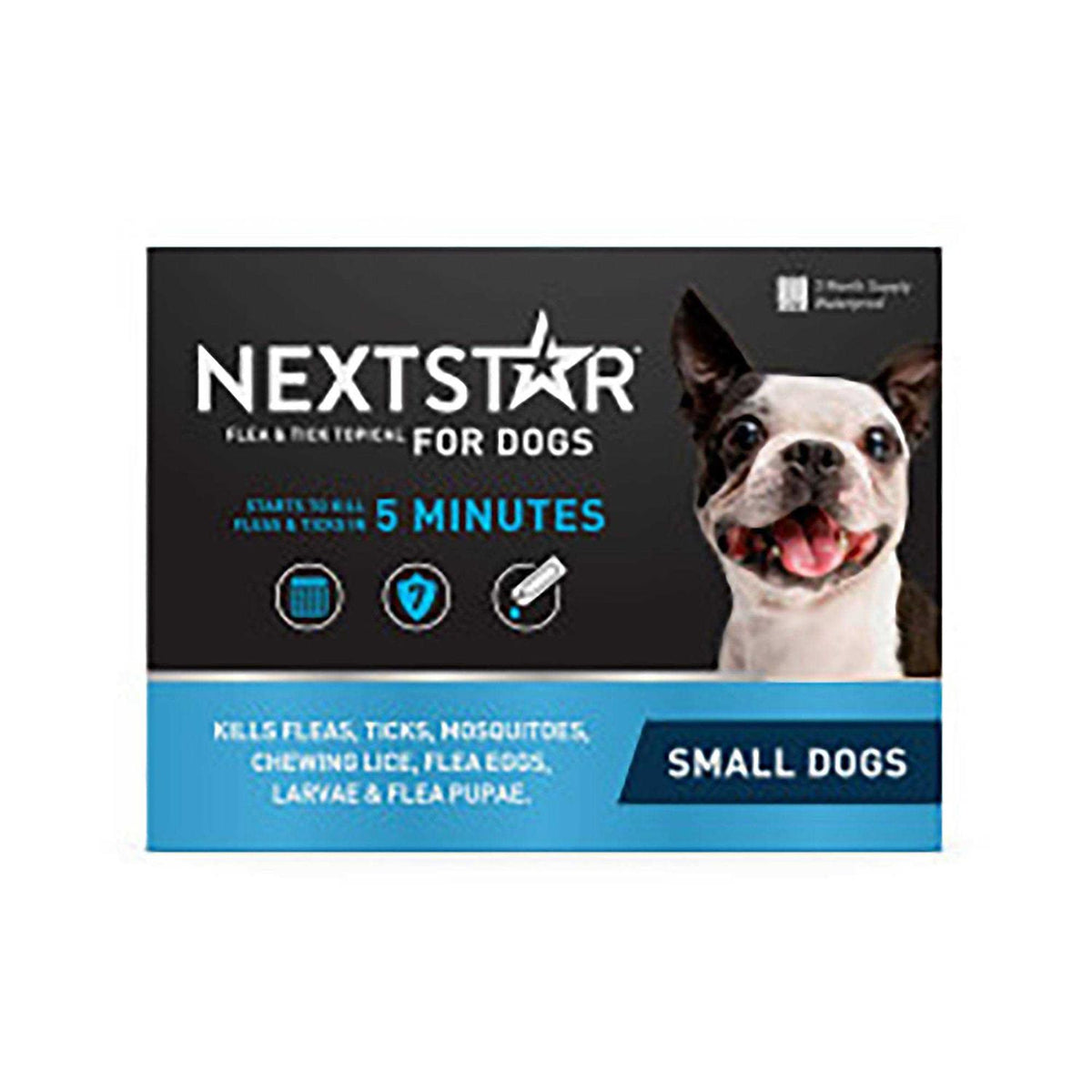 Flea & Tick Topical for Small Dogs 5-22 lbs W3508