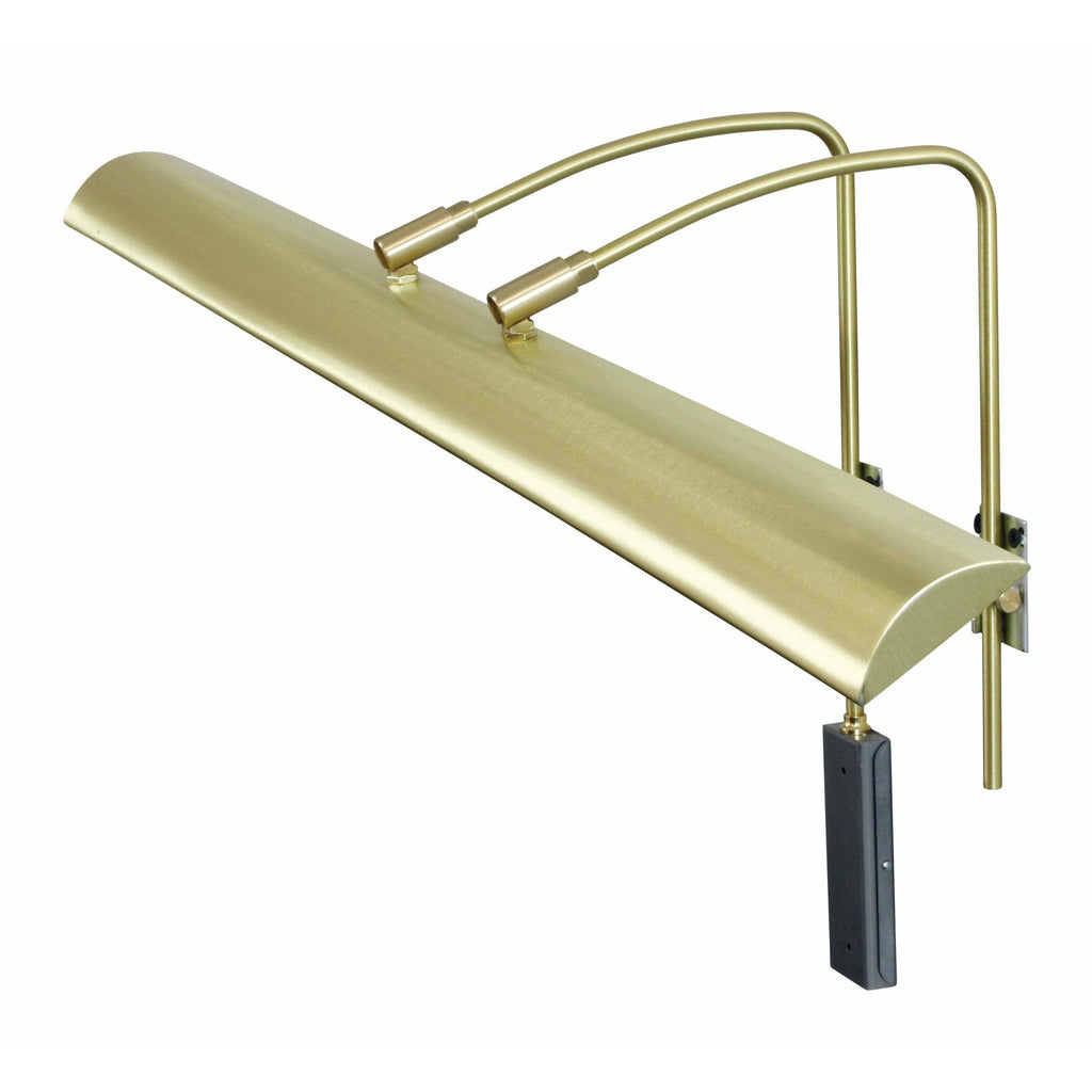 36x22 LED Picture Light Satin Brass I834