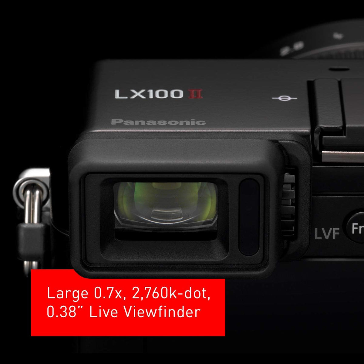 Black 21.7 MP Large Four Thirds Camera with 24-75mm Leica Lens G650124