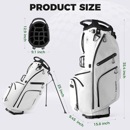 14 Way Lightweight Golf Stand Bag with Dual Strap C28730