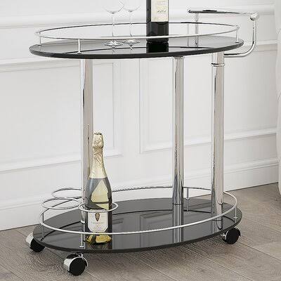 Black Bar Cart O329