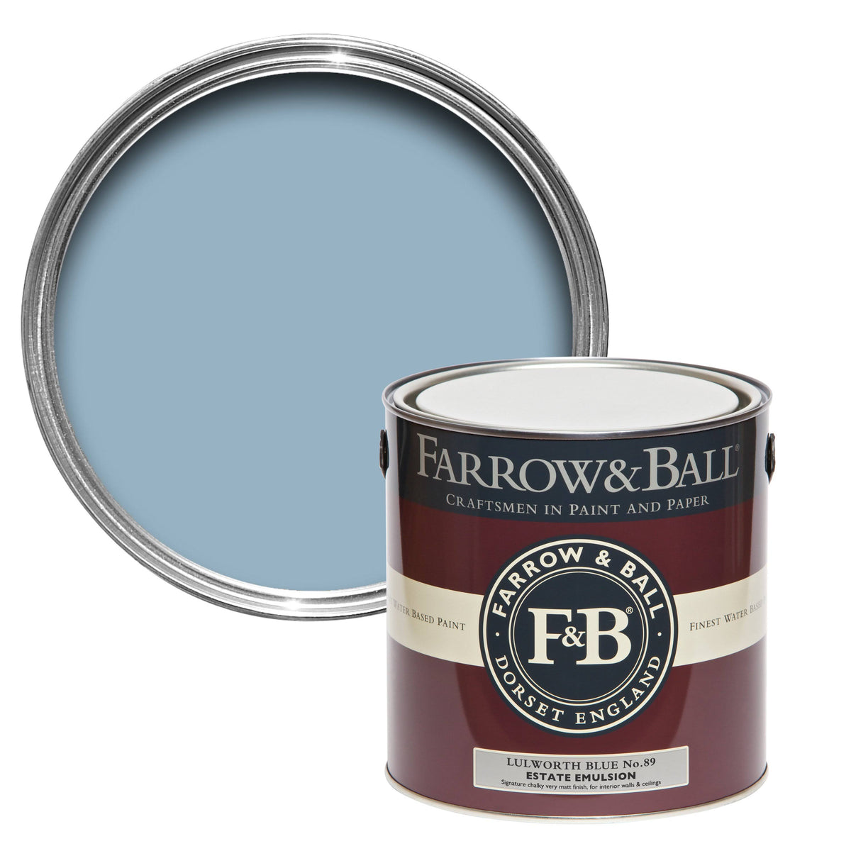 Lulworth Blue Paint US Gallon Dead Flat F19424