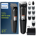 13 Piece Mens Grooming Kit for Beard Face Nose and Ear Hair Y836753