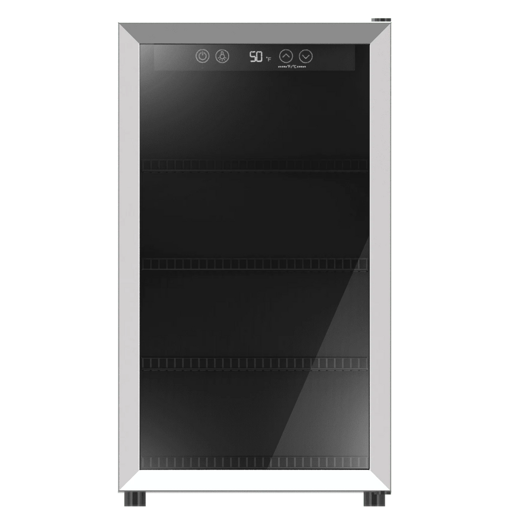 115 Can Beverage Refrigerator and Cooler with Glass Door C73102