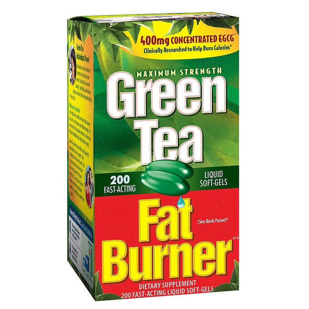 200 Liquid Soft-Gels Green Tea Fat Burner V272938
