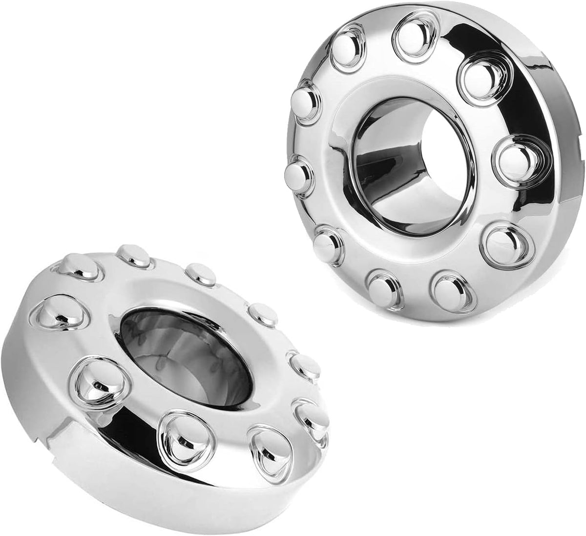 1 Pair Chrome 19.5 Wheel Center Hub Cap A45858