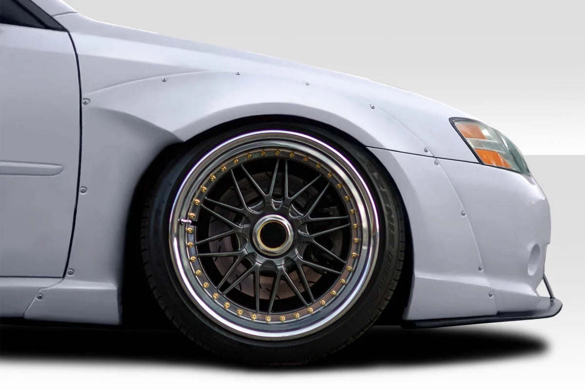 4 Piece Wide Front Fender Flares F4201