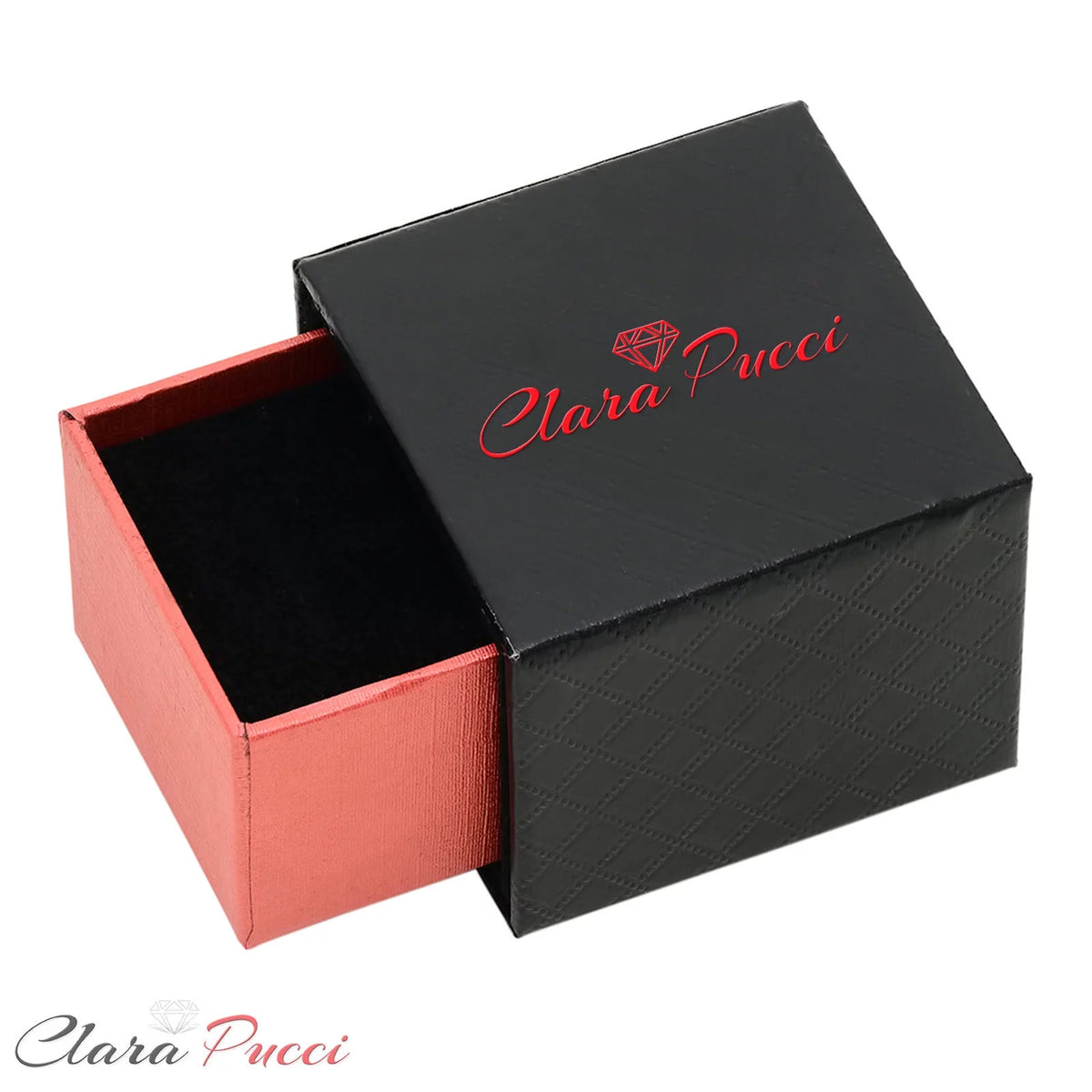 0.2 ct Round Cut Red Simulated Ruby 18k White Gold Stud Earrings N3989