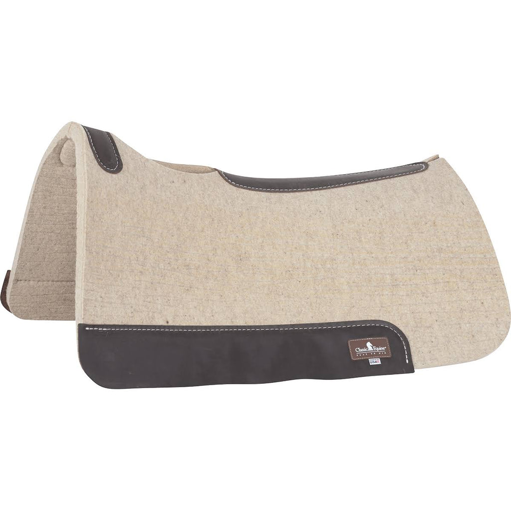 Black Virgin Felt Saddle Pad Z2019