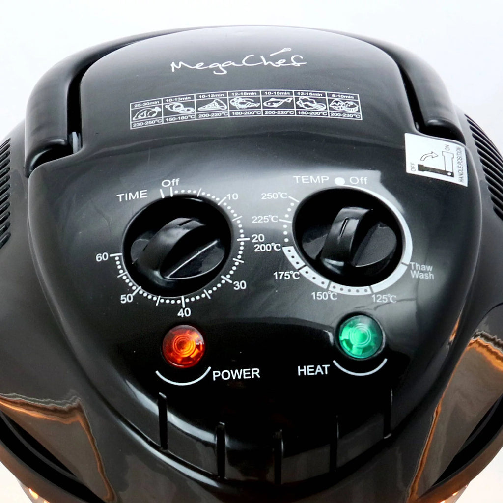 Black Countertop Air Fryer Oven P58602