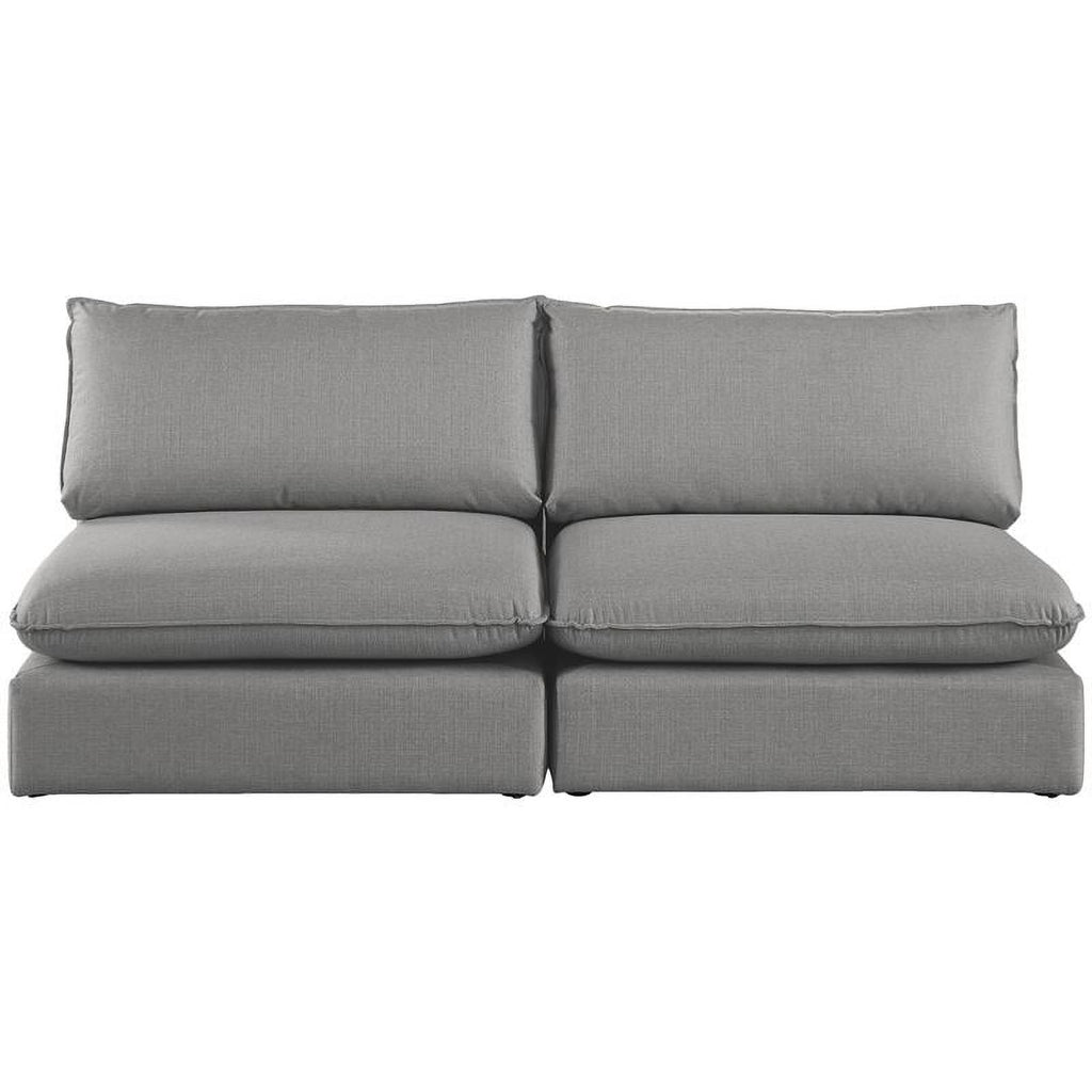 Grey Linen Textured Modular Sofa B49876