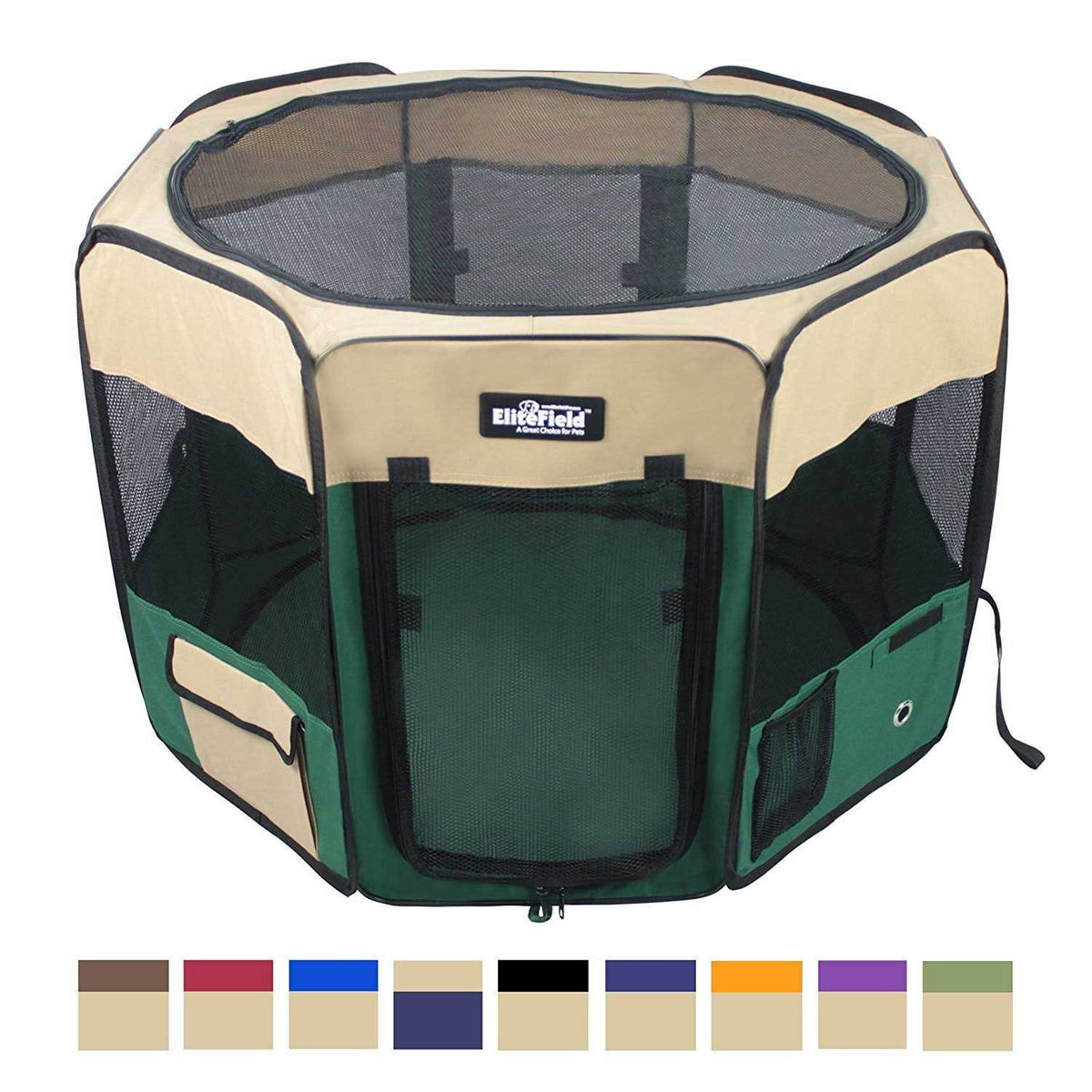 2-Door Soft Pet Playpen P88007