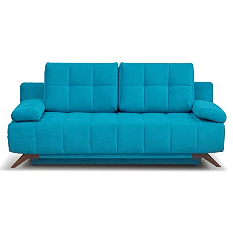 Queen Size Velvet Sleeper Sofa N76490