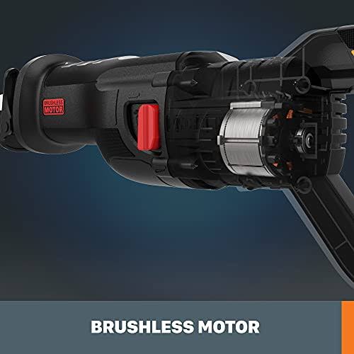 20V Cordless Reciprocating Saw with Brushless Motor B595929