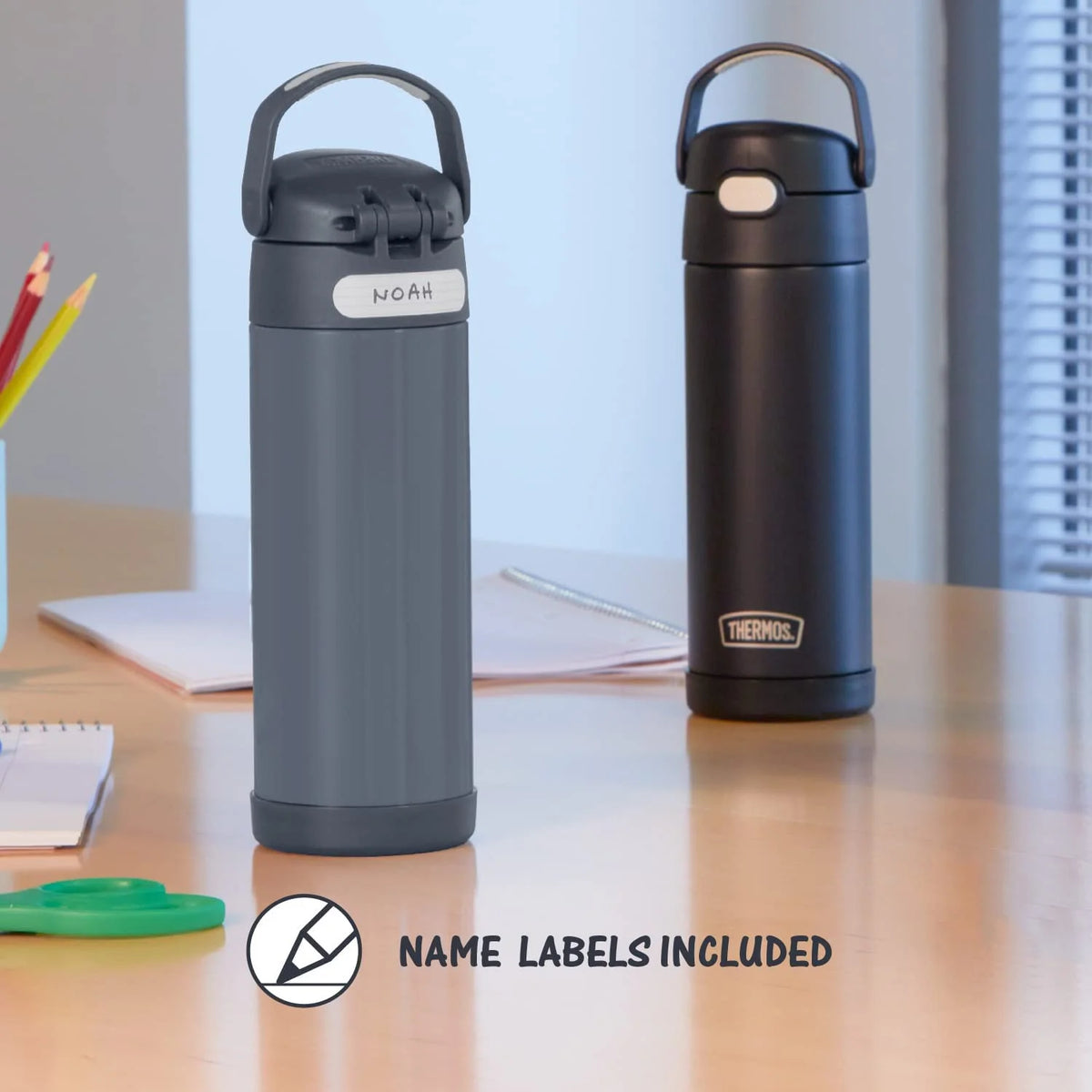 16 Oz Stainless Steel Water Bottle With Spout J683