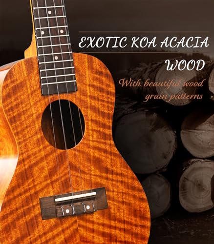 KOA Acacia Wood 23 inch Concert Ukulele H81560