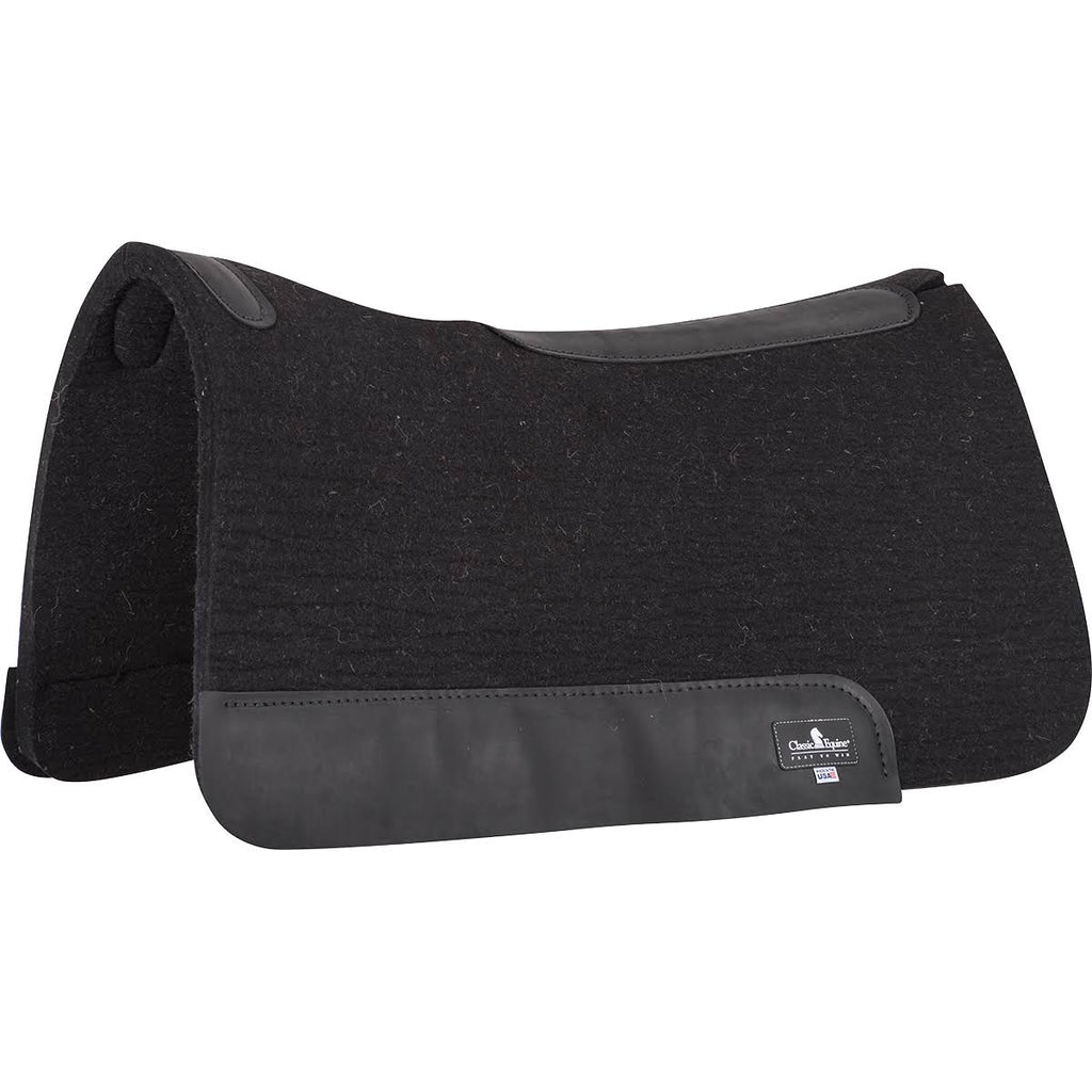 Black Virgin Felt Saddle Pad Z2019