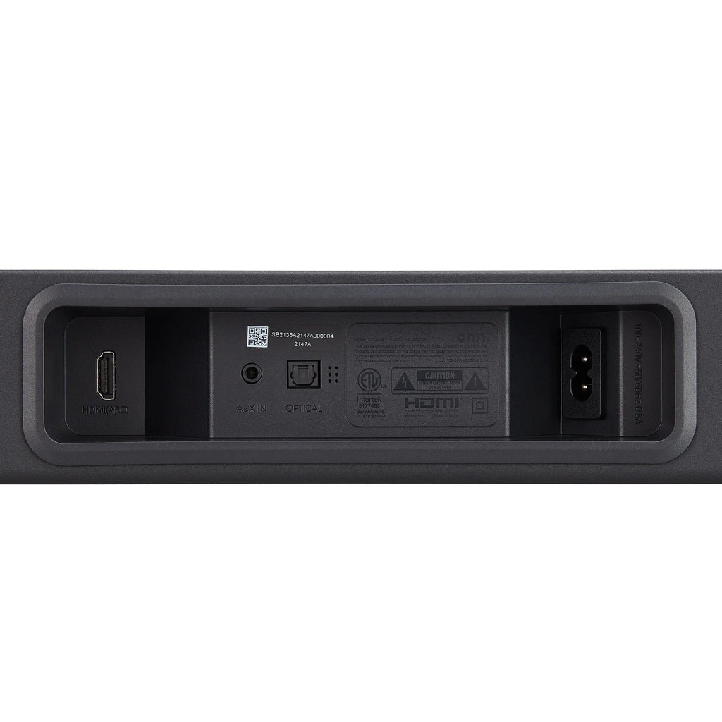 2.1 Soundbar System with 2 Speakers and Built-in Subwoofer, 36 E813613