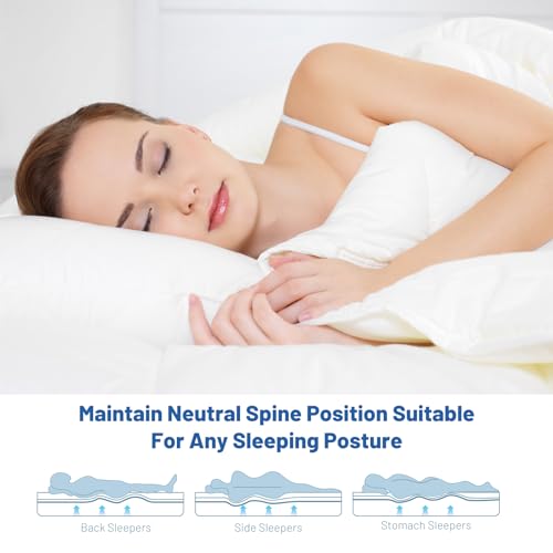 4.5 Inch Gel Memory Foam Mattress Replacement Queen Size T54119