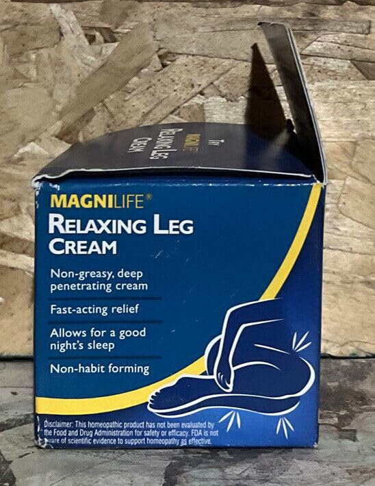 2 Packs of 4oz Leg Cream with Lavender and Magnesium W915204