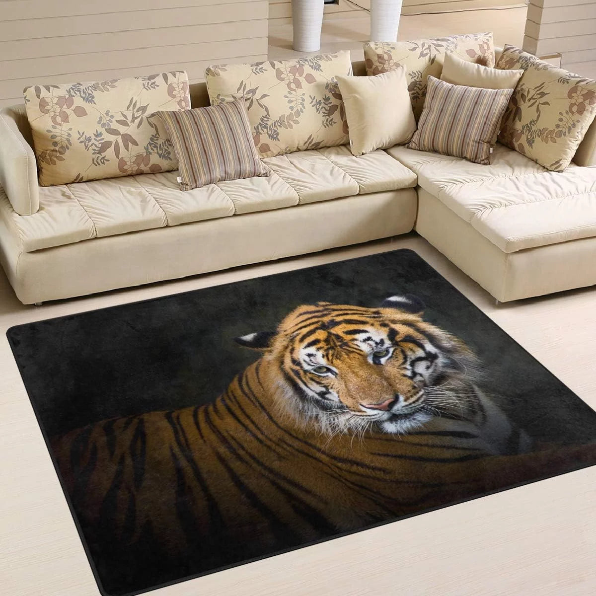 Lightweight Soft Area Rug 80 x 58 inch I894938