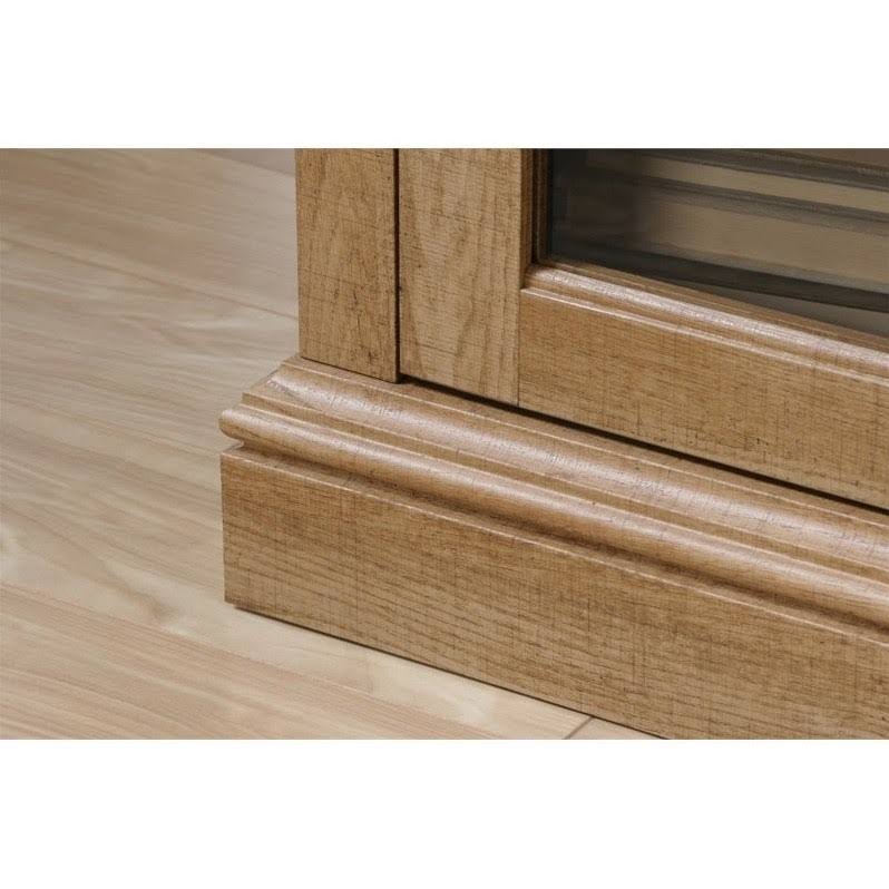 Scribed Oak Entertainment Credenza S5341