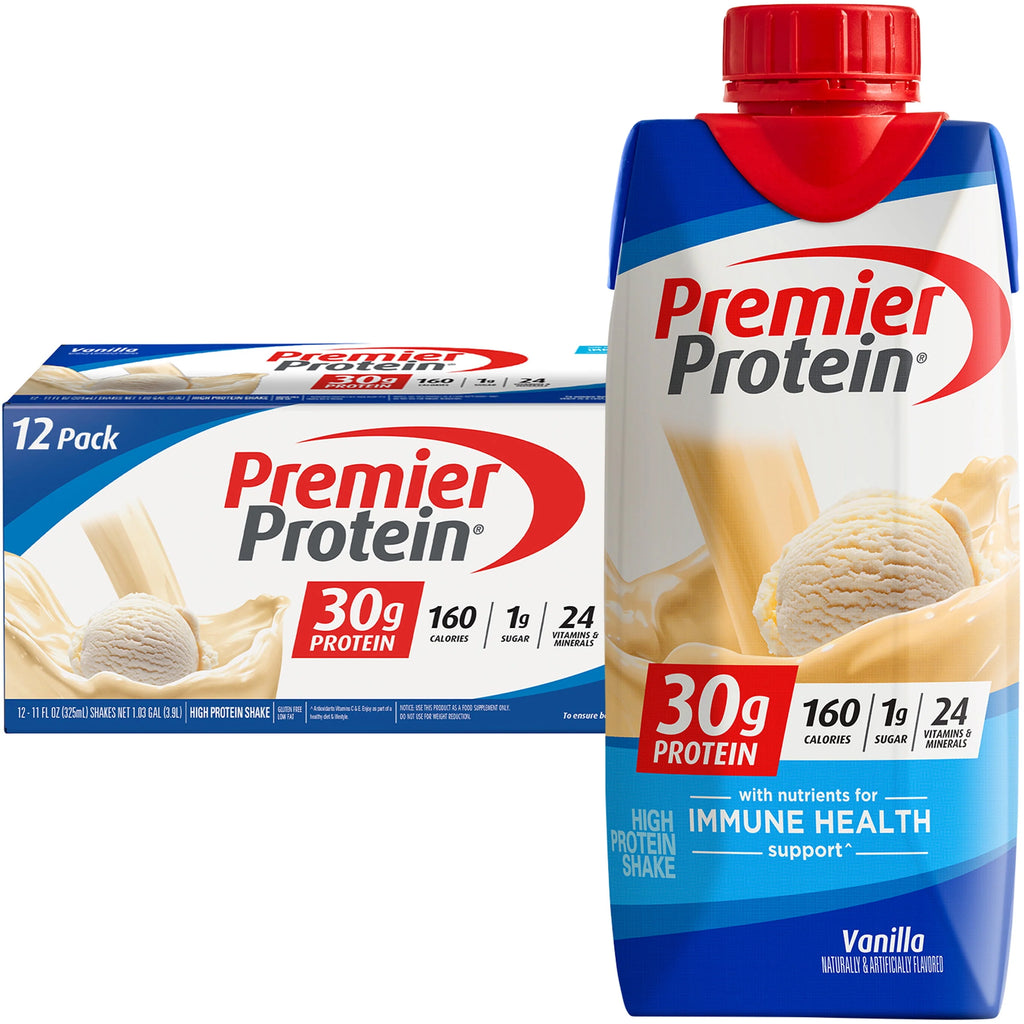 Caf茅 Latte 30g Protein Shake 11 fl oz 12 Ct Q37707