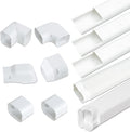 3" 12.5Ft Decorative PVC Line Set Cover Kit Pack of 2 J816896