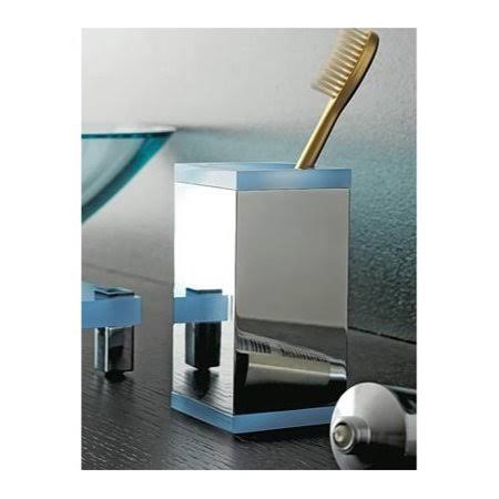 Orange Square Toothbrush Holder G306135