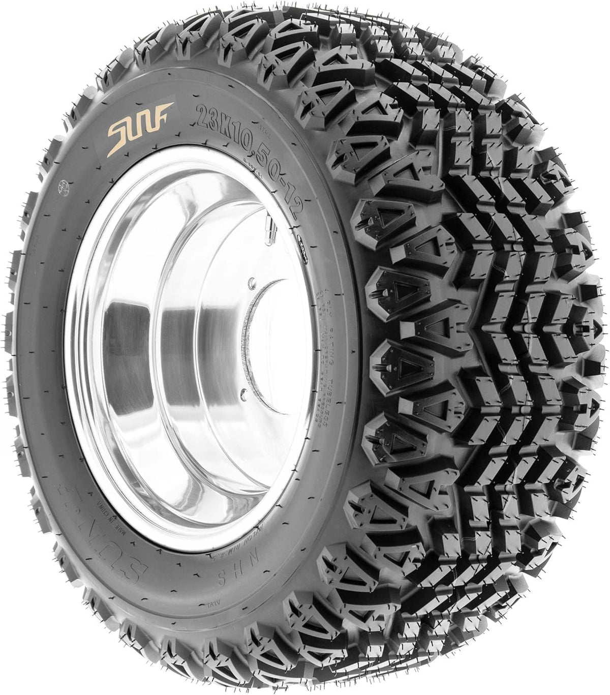 Set of 2 20x10-8 ATV UTV Tires 4 Ply H7382