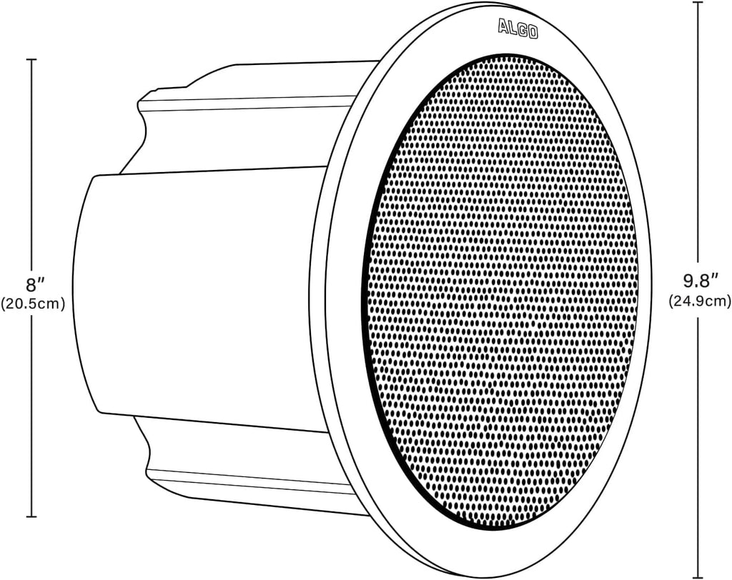 PoE+ Ceiling Speaker W940