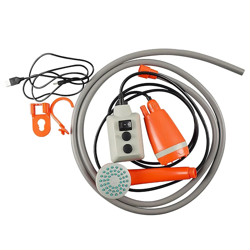 20L Collapsible Water Bucket Shower Pump E65826