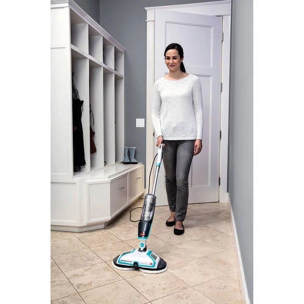 Hard Floor Powered Mop and Clean and Polish D698
