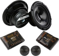 6.5" 240 Watt 2-Way Weatherproof Component Car Speaker Set I739