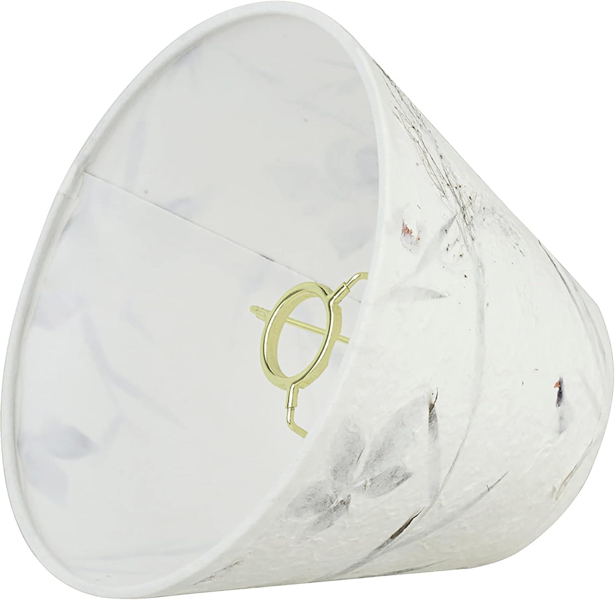 Off White Empire Shape Lamp Shade, 9" Wide N510845