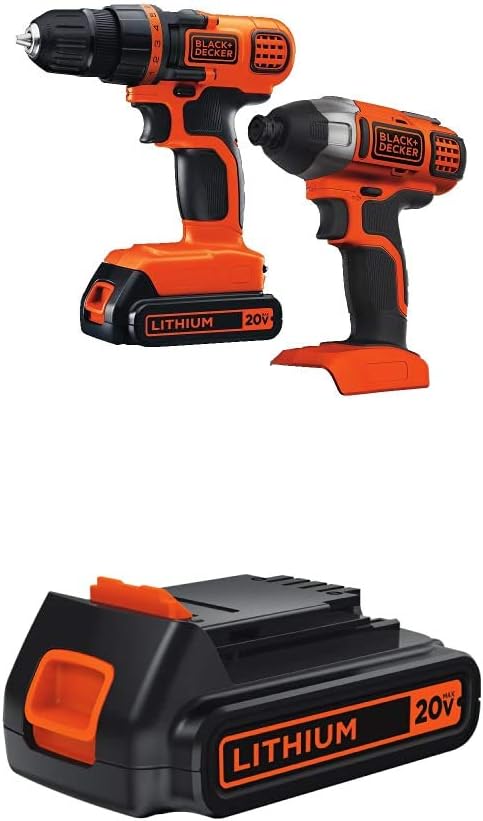 Cordless Drill/Driver + Impact Driver Combo Kit R108652