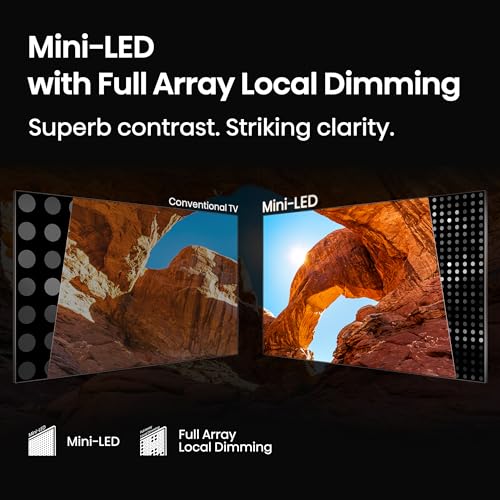 75" QLED Mini-LED 4K UHD Smart Fire TV, Native 144hz, HDR10+, Dolby Vision, Dolby Atmos, Black T119846